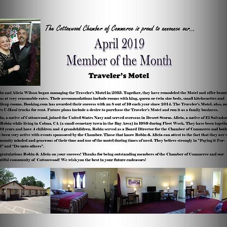 Travelers Motel Cottonwood Екстер'єр фото
